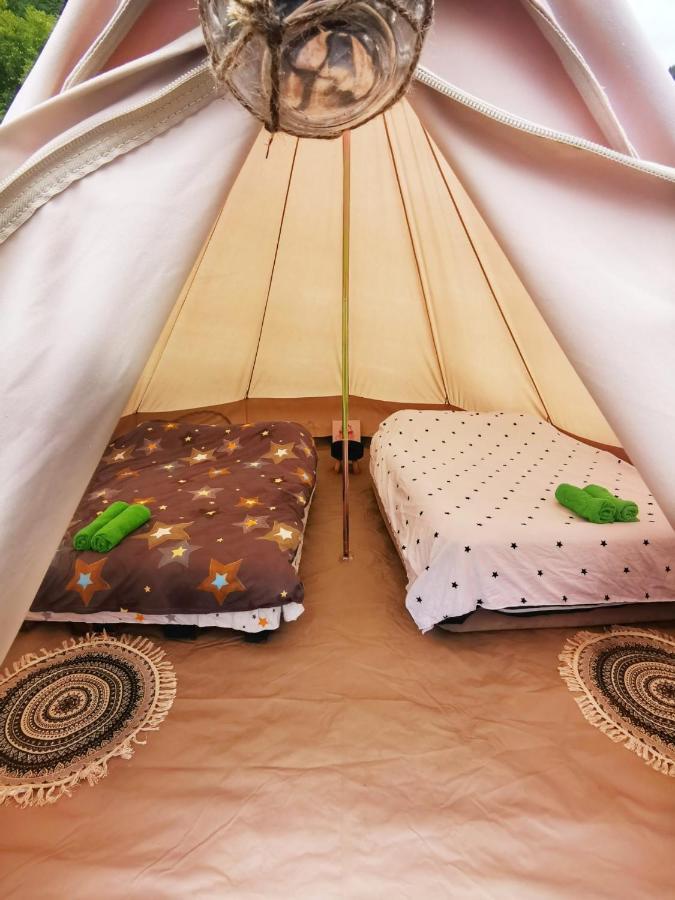Luna Rock Glamping Brezoi - Blue Scai Exterior foto