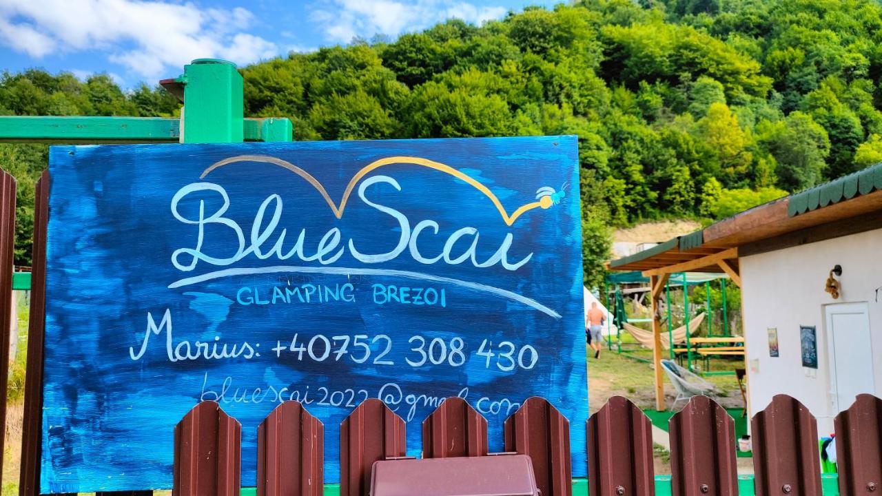 Hotel Luna Rock Glamping Brezoi - Blue Scai Exterior foto